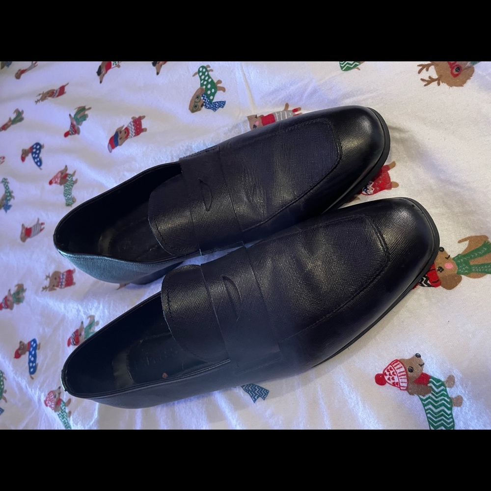 Size 12 express slip on dress shoes